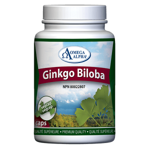Ginkgo Biloba Capsules - 180 capsules