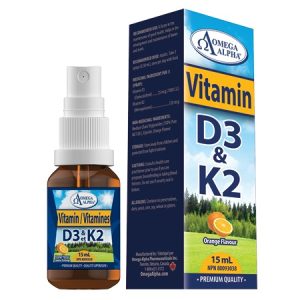 Vitamin D3 & K2 - Orange